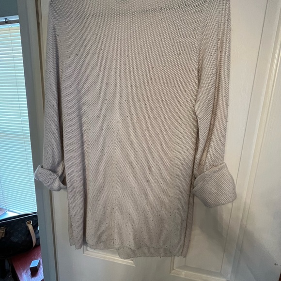 Sparkle & Fade Super cute cream sweater - Picture 4 of 5